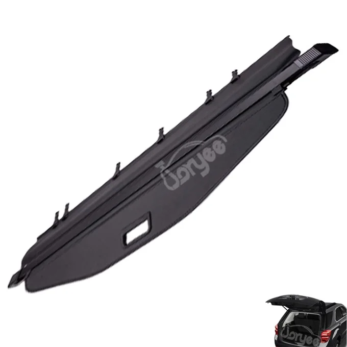 New Roller Blind Rear Parcel Shelf Trunk Cargo Cover Interior Accessory for Chevrolet Equinox 2018-2023 2019 2020 2021 Car Parts
