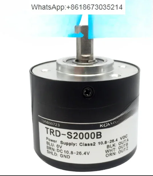 

TRD-S2000B rotary encoder shaft diameter 6mm outer diameter of 38mm solid shaft