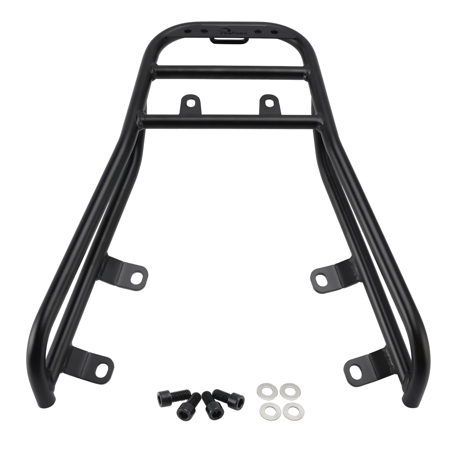 Black Rear Carrier Tube Type Luggage Rack Fit for Ducati Scrambler Icon / Desert Sled / Nightshift / Full Throttle 2024-2025