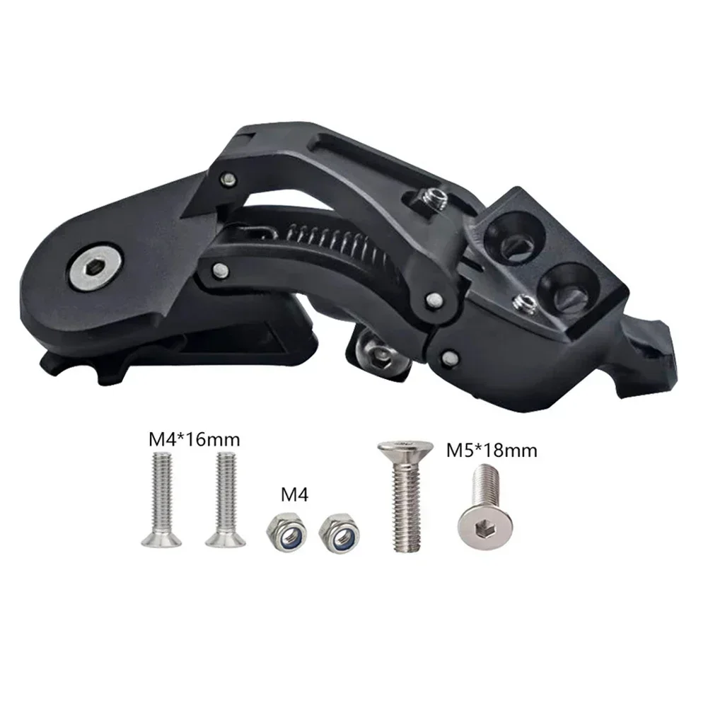 

Set Rear Derailleur For Folding Bikes 5-7 Speed 8T Guide Wheel Aluminum Alloy Folding Bike Lightweight M5 Thread