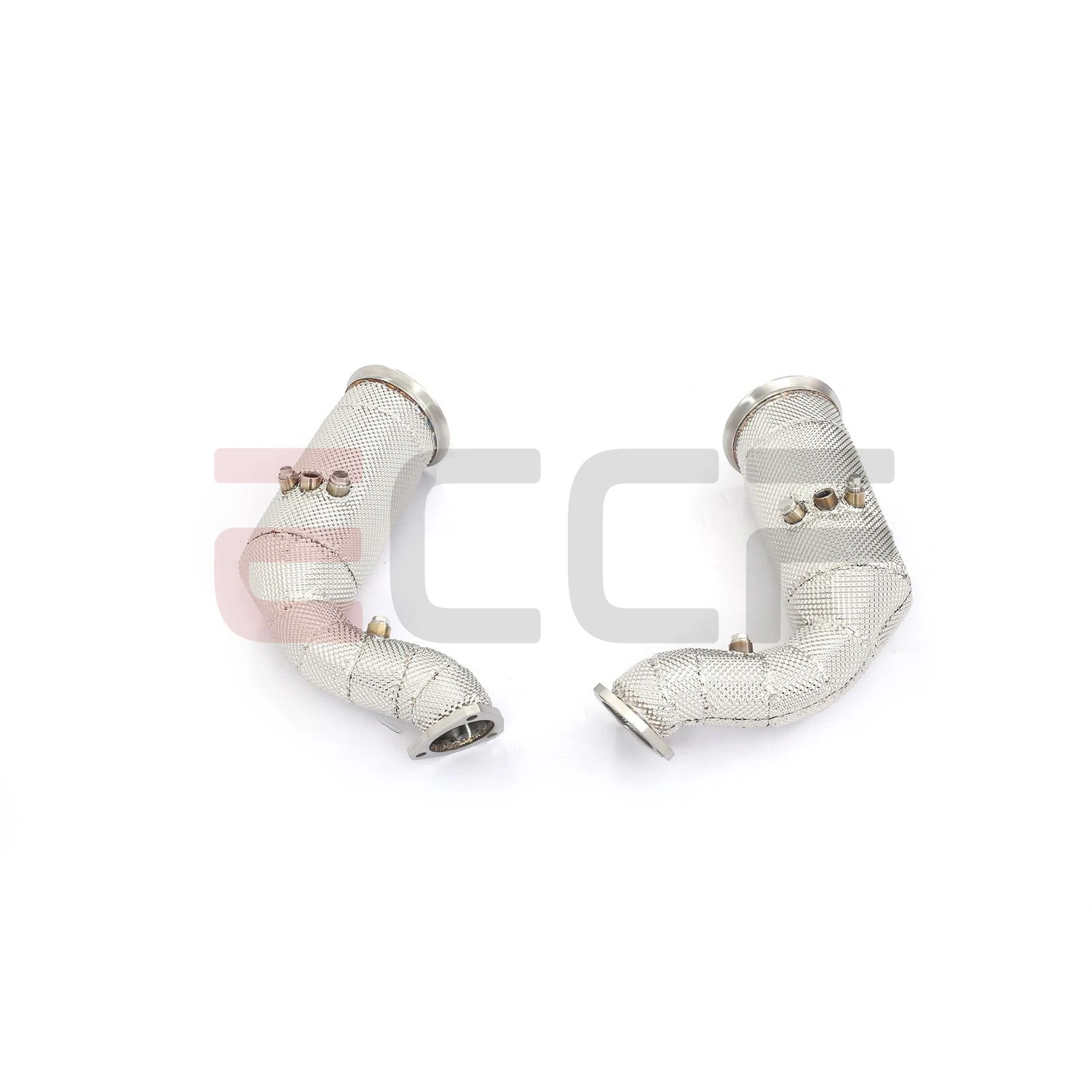 Sporty Downpipe with Heat Insulation For Audi SQ7 SQ8 RSQ8 4.0T Aggressive Sound Plug and Play Upgrade Performance