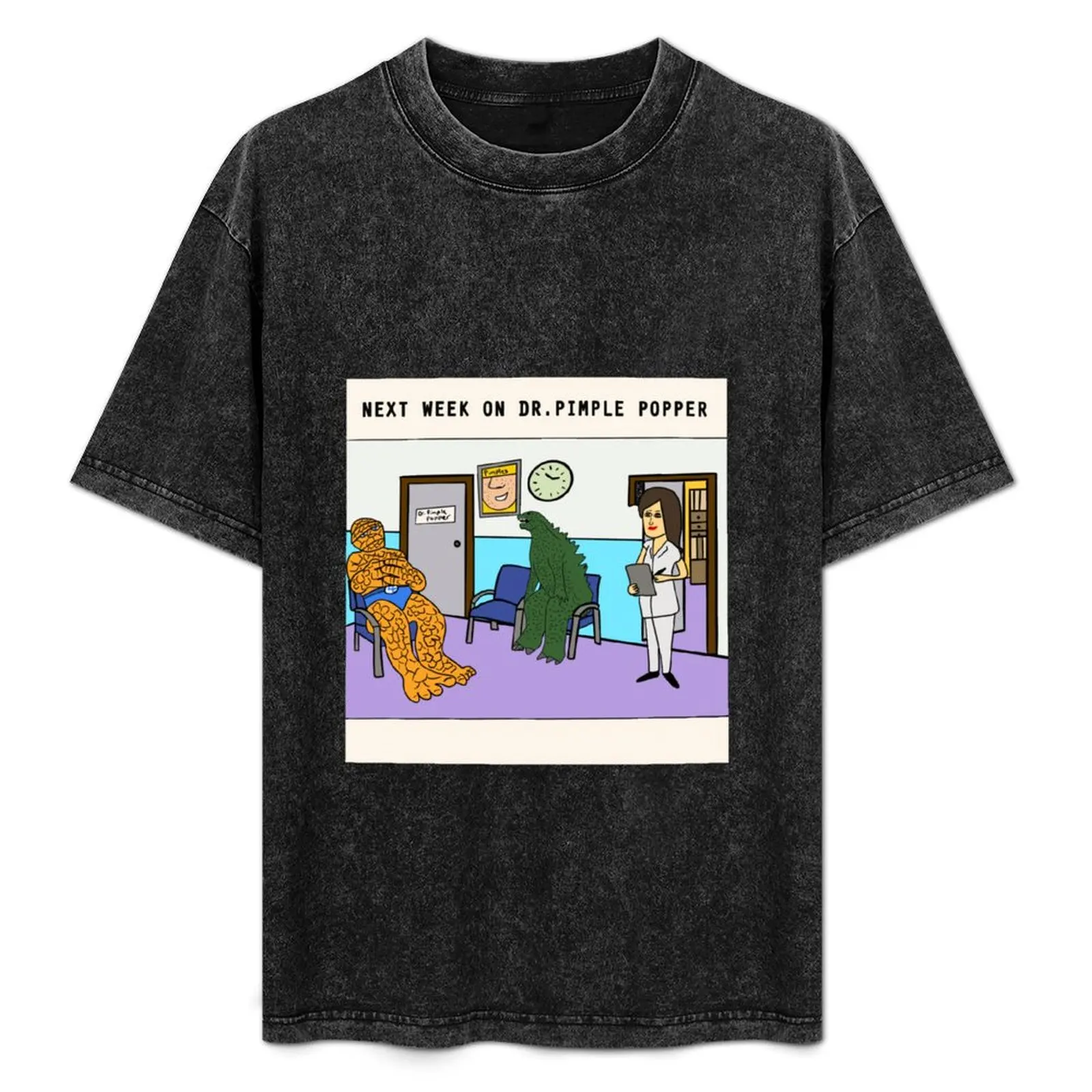 

Dr. Pimple Popper T-Shirt Daily Wear Plain Short Sleeve Shirt