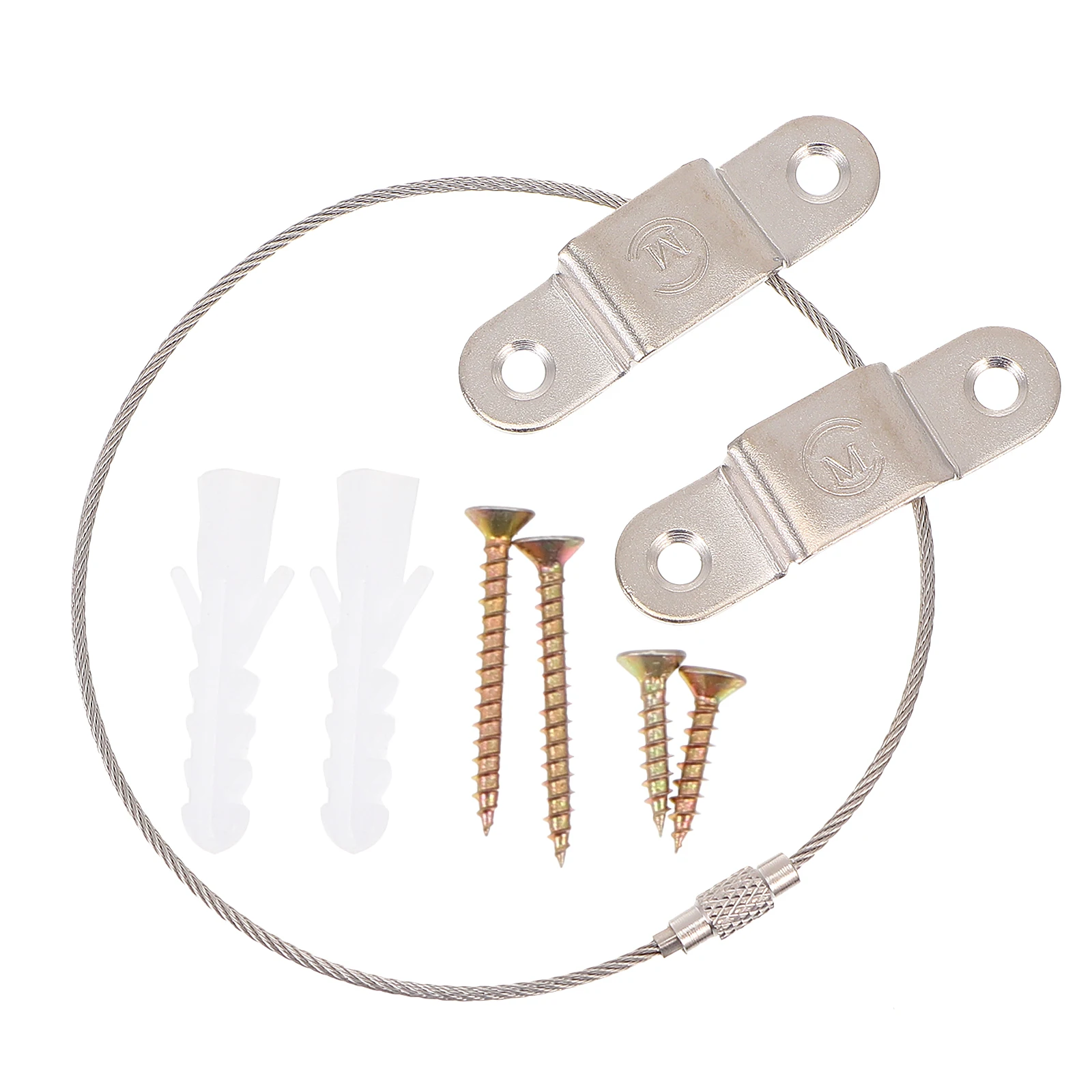 

5Set AntiTip ChildProof Furniture Strap Anchors SafetyAnchors forHome Furniture Safe Anchors withDurable Hardware