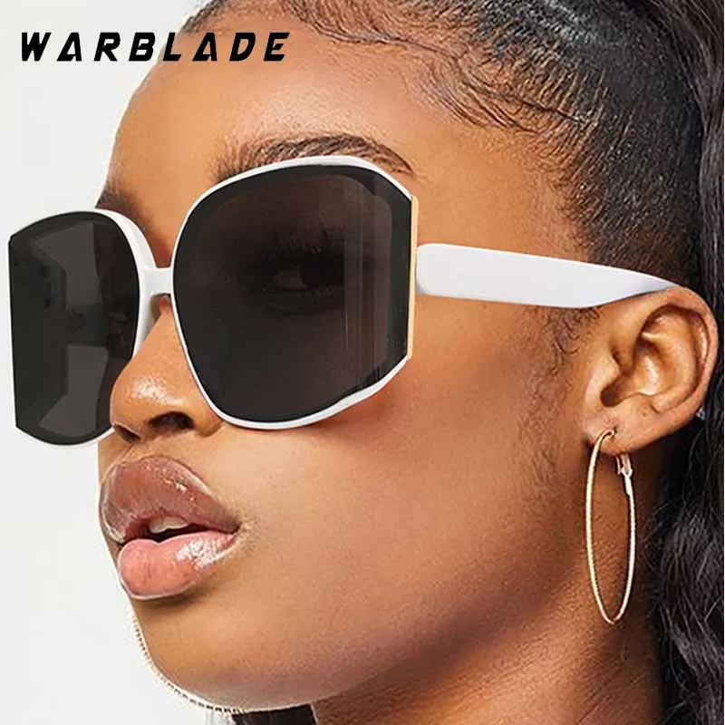 

Trending Oversized Square Frame Women Sunglasses Luxury Brand Design Men Sunglass Drive Travel Street Photography Eyewear UV400