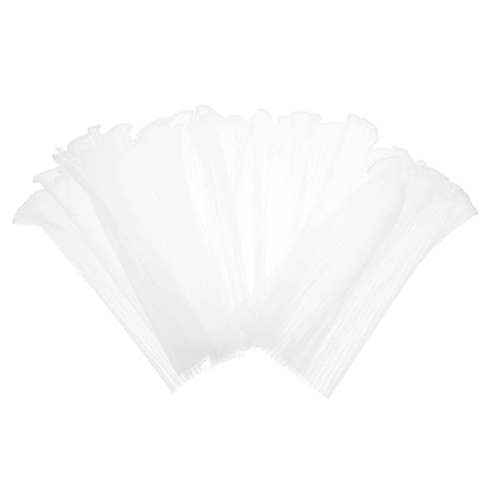 

Floral Packaging Wrinkled Wavy Net Yarn White Mesh Rolls For Diy Craft Wedding Cake Decoration Bouquet Wrapping Florist Supplies