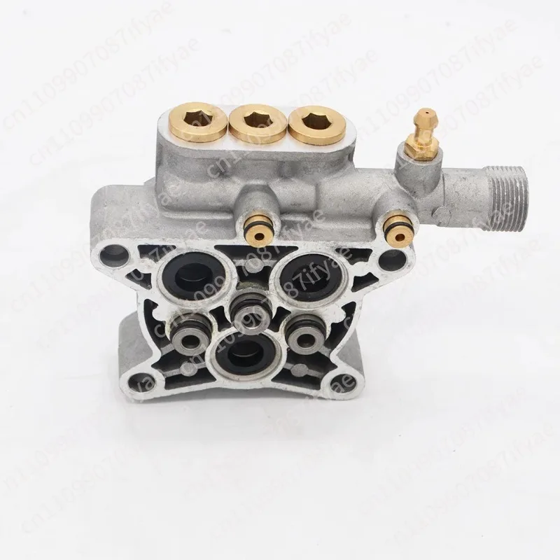 LT-390 high pressure cleaner pump head car wash pump cover car wash machine high pressure pump head plunger accessories view 4