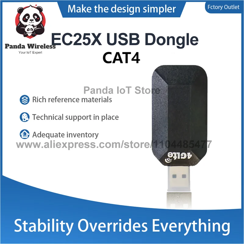 Quectel EC200U EC200U-CNAA LTE Cat 1 Module LTE USB Dongle With Case And Internal Antenna USB2.0 Upload 5Mbps Download 10Mbps
