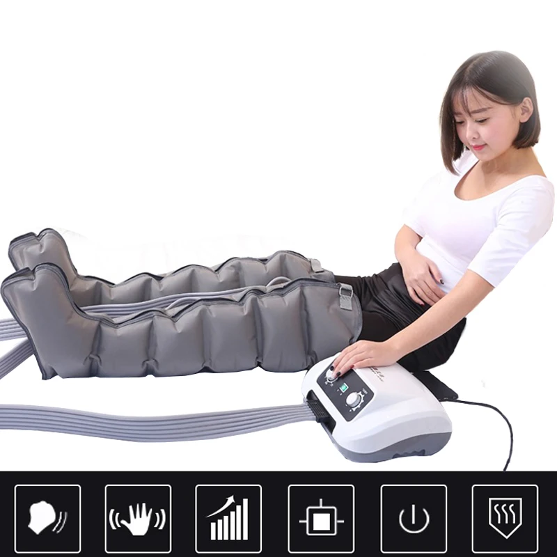 Electric Air Compression presoterapia Foot Massager Waist Leg Arm  air pressure massager lymphatic massage machines