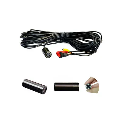 CVBS 0.3MP Waterproof Endoscope Camera LED 17600mcd 5m 520tvl 90 degree Lens Metal Shell Endoscope Camera