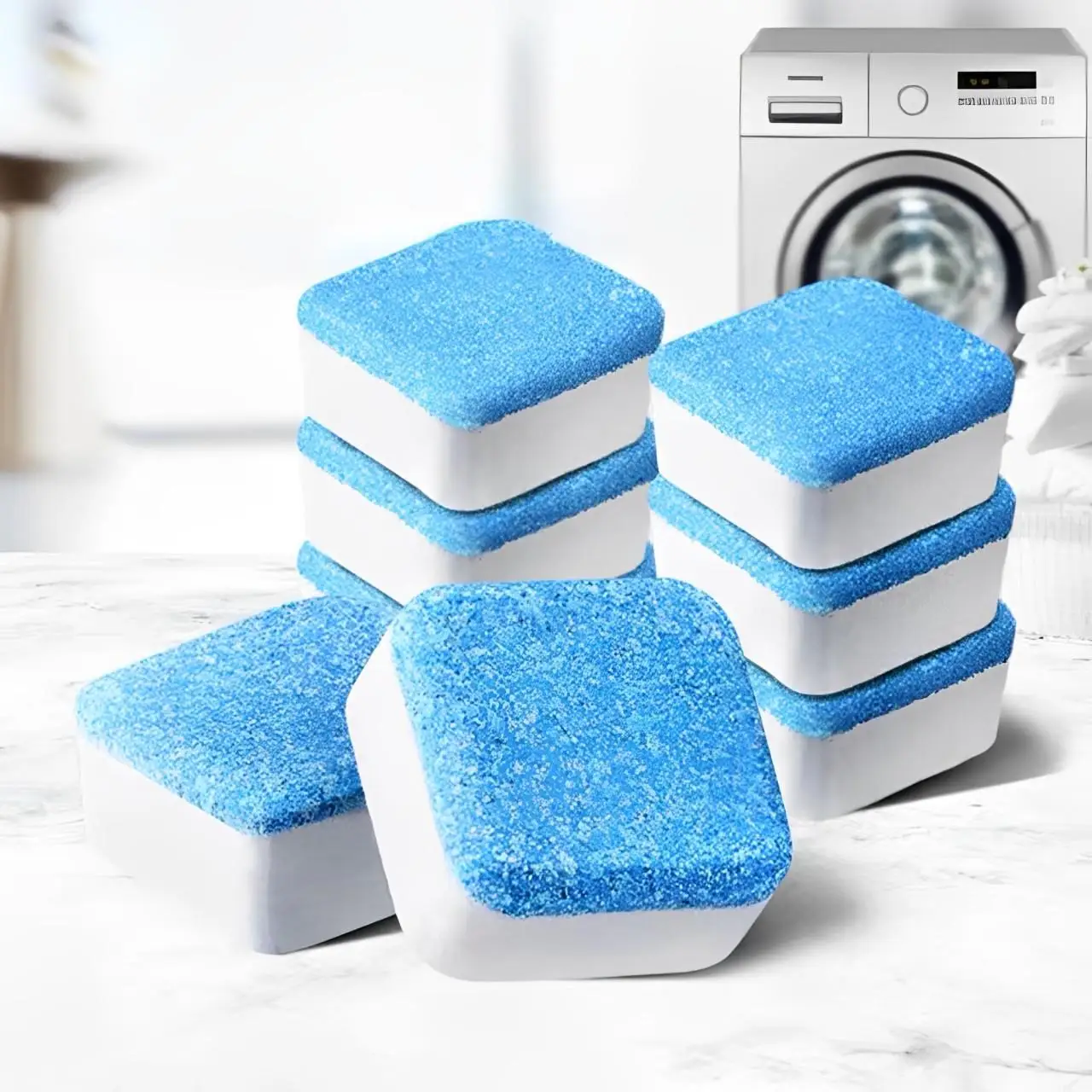 Customized For Washing Cleaner Cleaning Capsule Detergent Laundry Effervescent Deep Stains Deodorant Machine 5/8/12 Pcs