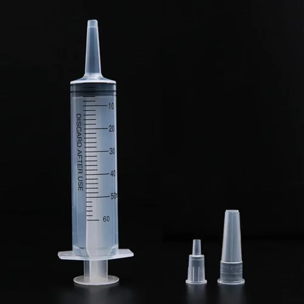 60ml for Animal Food Feeding Syringe Nutrient Sterile Glue Filling Enema Liquid SyringeHealth Without Needle Refilling