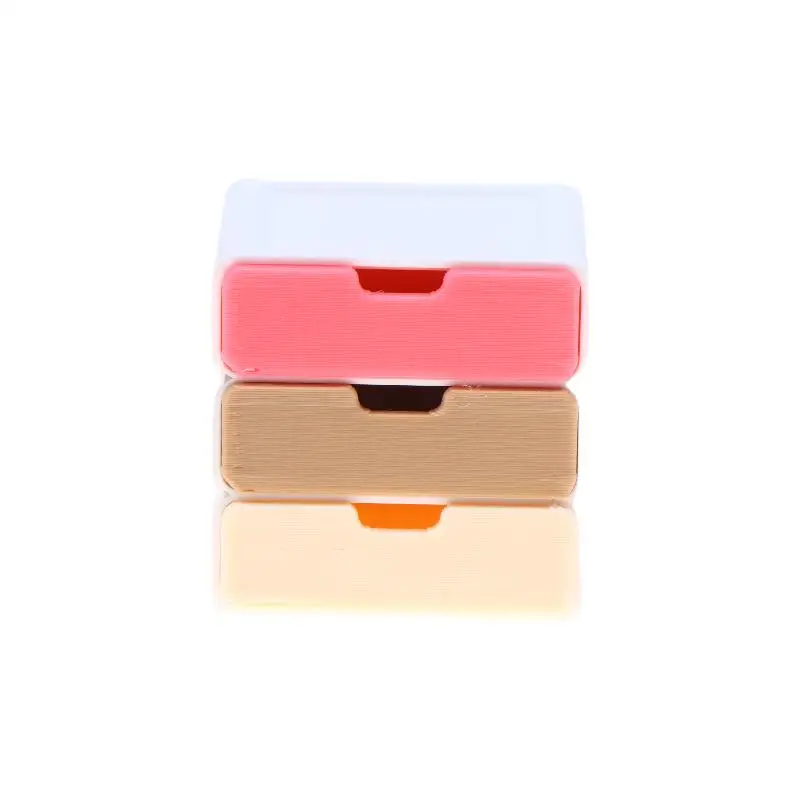Mini Drawer Cabinet Ornament Dollhouse Miniature Bedside Table Model Decoration 1/12 Dollhouse Scene Furniture Accessories