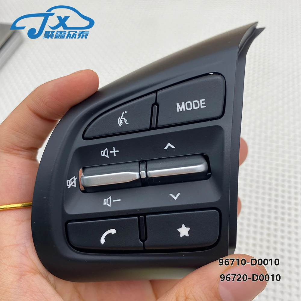 For hyundai Venue I10 Steering Wheel Buttons, Multimedia Control Buttons, Cruise Control Buttons, 96700-K6110TPL, 96720-K6120TPL
