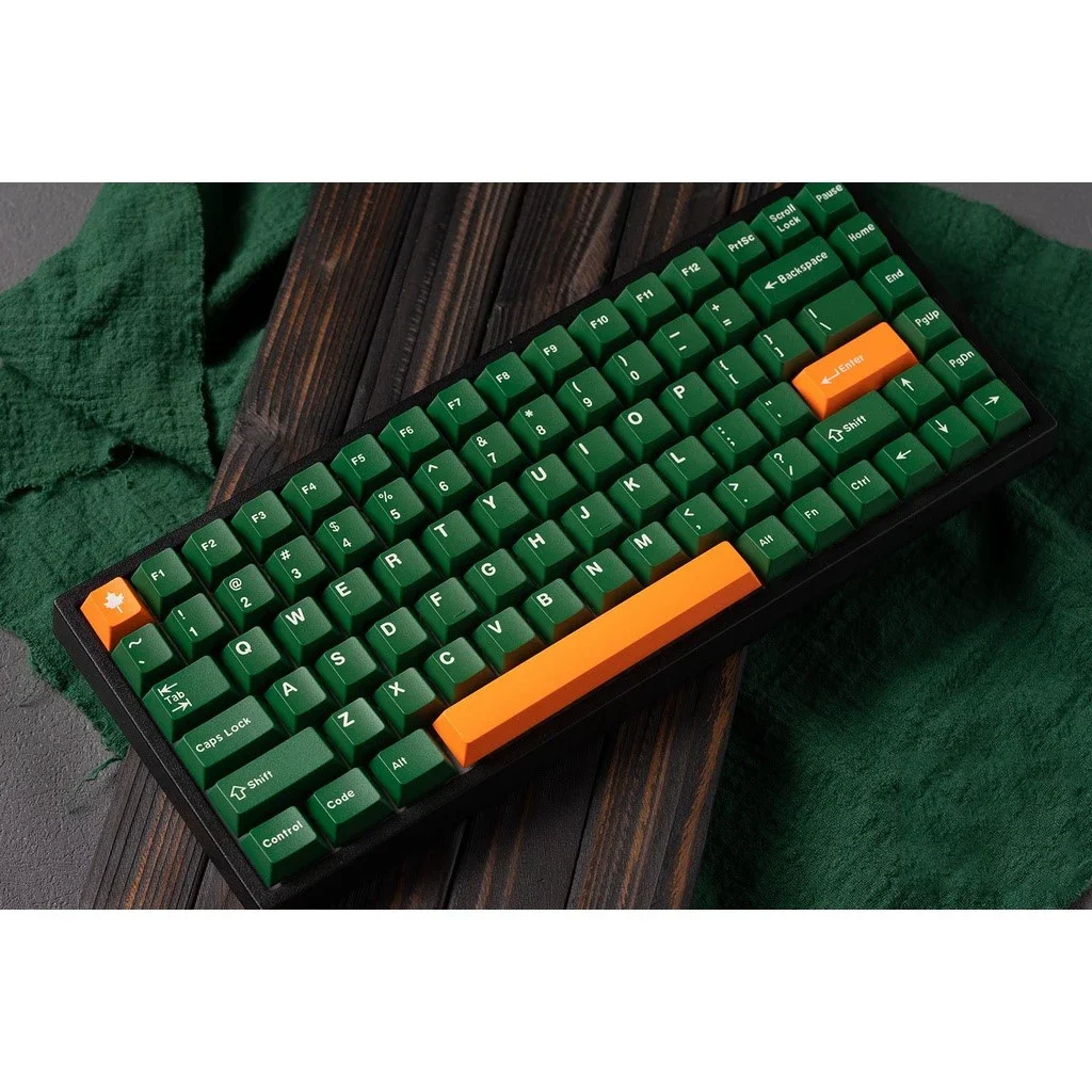 Imagem -04 - Gmk Nuke Data Keycaps Perfil Cereja Doubleshot Abs 163 Chaves