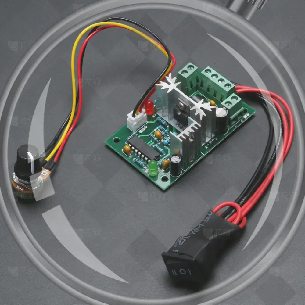 

10V12V24V30V 120W PWM Adjustable Volt DC Motor Speed Controller CCM2