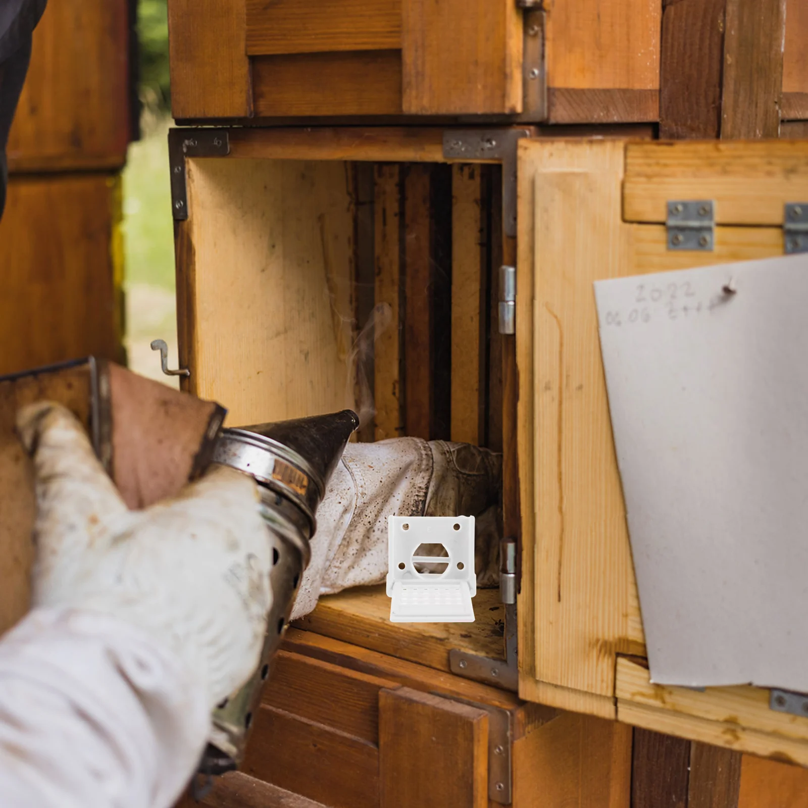 

4pcs Beehive Entrance Reducer Plastic Anti-Escape Hive Protector Easy Installation Tool For Beekeeping Supplies Accessories Hive