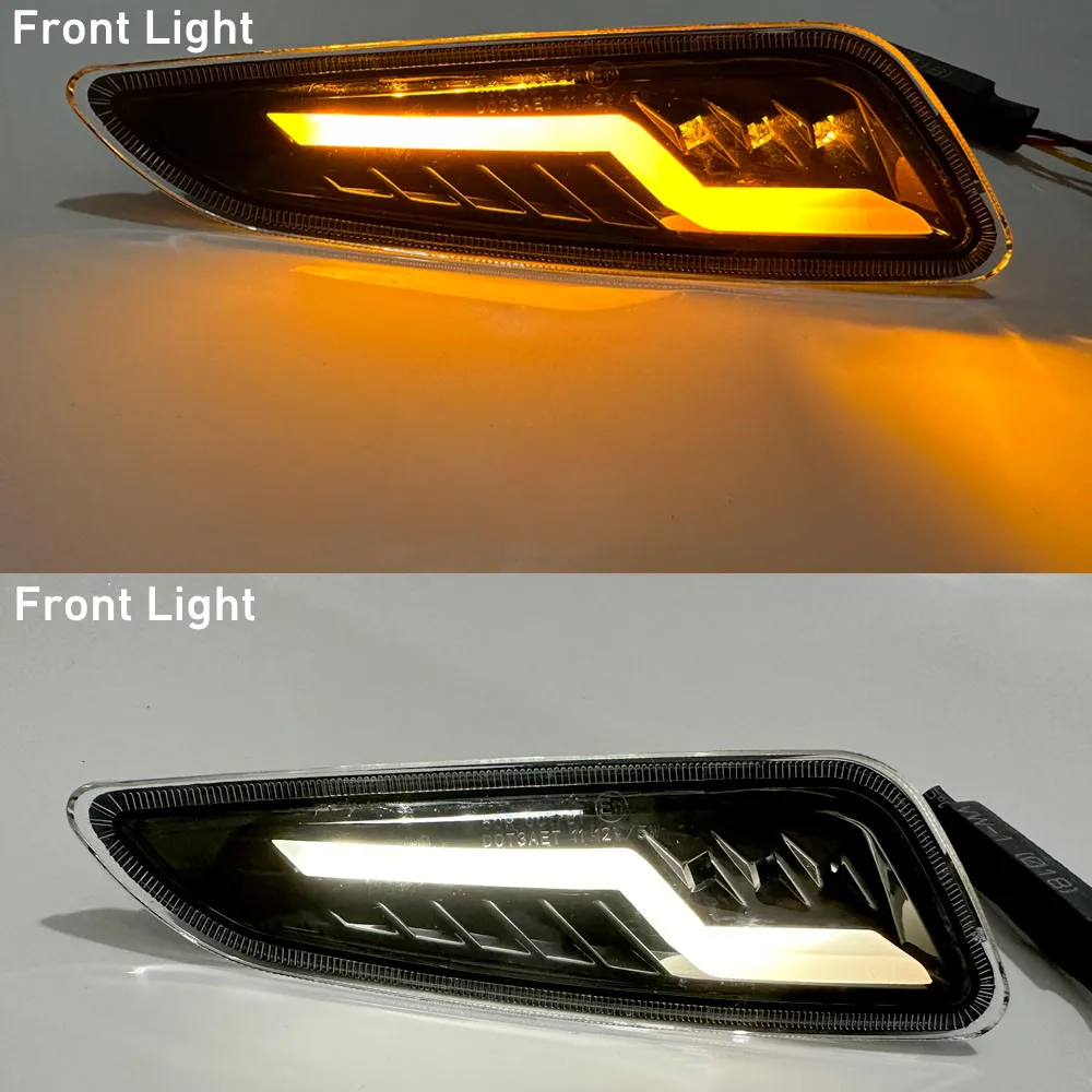 Motorbike Front Rear E-Mark Turn Signals Blinker Daytime Running LED Light For Vespa Piaggio Primavera 50 125 150 2013-2022 2023