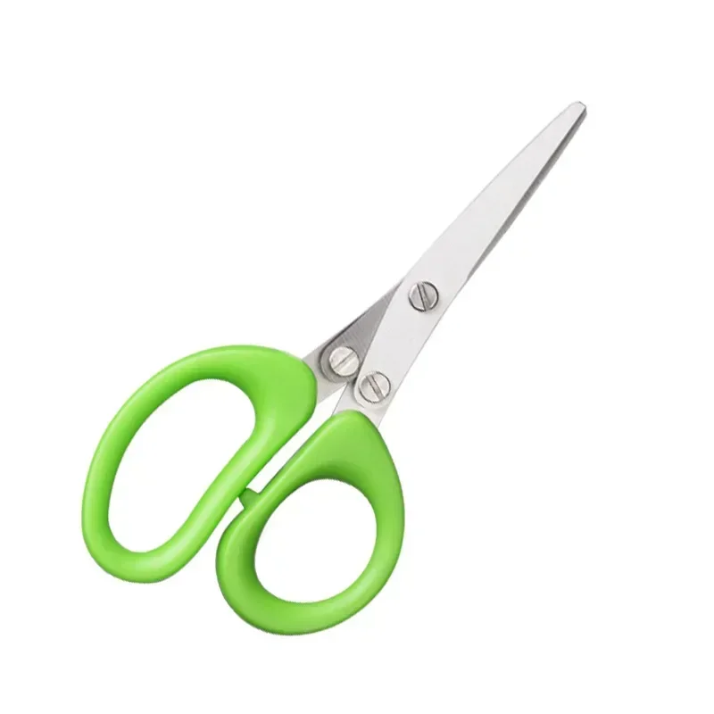 Muti-Layers Kitchen Scissors Stainless Steel Vegetable Cutter Scallion Herb Laver Spices cooking Tool Cut Kitchen Accessories