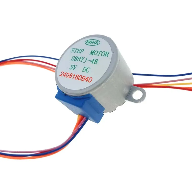 1 ensemble de moteur pas à pas 4 phases 28BYJ-48-5V + carte pilote ULN2003 pour Arduino 1 x moteur pas à pas + 1x carte pilote ULN2003