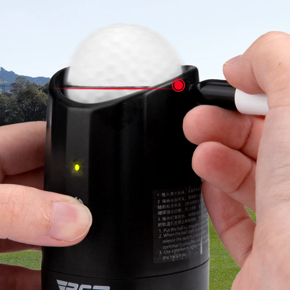 Golf Electric Scriber Finds Gravity Distribution Line Golf Ball Liner PP Electric Golf Scriber Golf Accessories