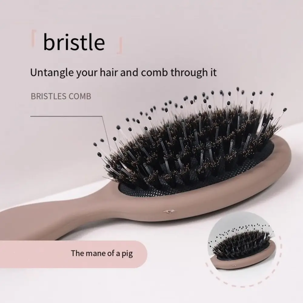 Super Soft Bristles Home Massage Combs Anti-slip Handle Hair Shiny Portable Hair Brushes Anti-static Smooth Mini Air Bag Comb