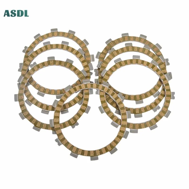 

Motorcycle Engine Clutch Disc Friction Plate Kit For Honda CBR250 MC14 CBR250R MC17 MC19 CBR250RR JADE CB250 Hornet 1996-2007