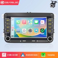 2 Din Android Car Radio Stereo Carplay GPS Wifi DSP For VW Goif 5 6 Skoda Touran Tiguan Jetta Polo Passat b6 b7 Golf Bora Caddy