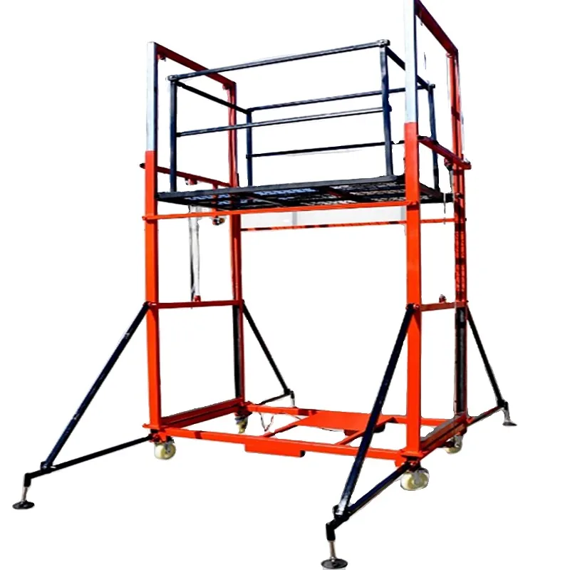 Plate-forme élévatrice pour la construction de décoration, élévateur de fret intérieur, échafaudage électrique