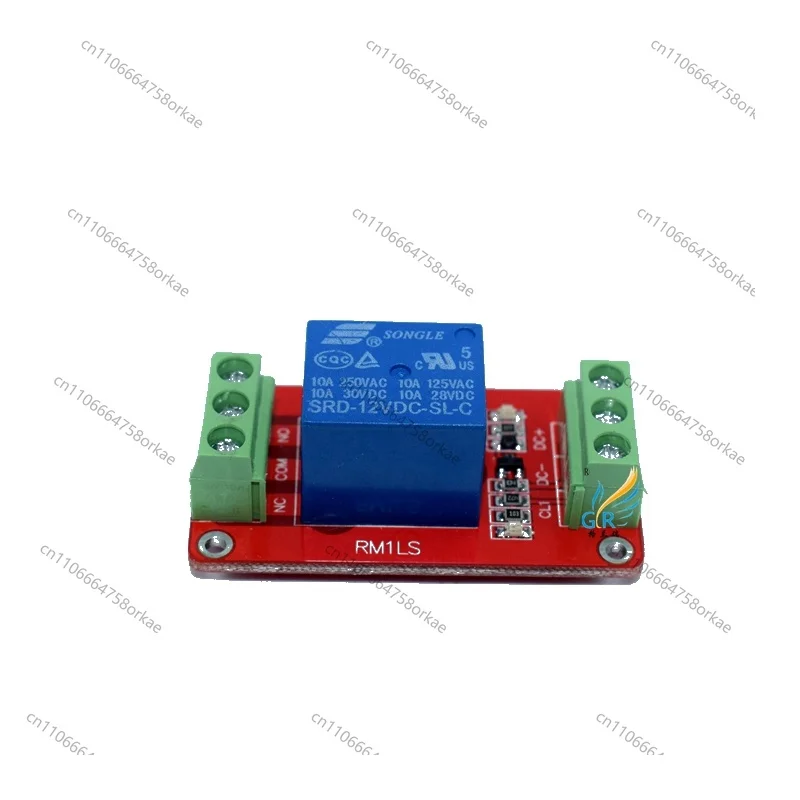 10pcs 1 channel Relay Module 10A PCB Terminal Board NC low level Trigger Control / 5V, 12V, 24V optional