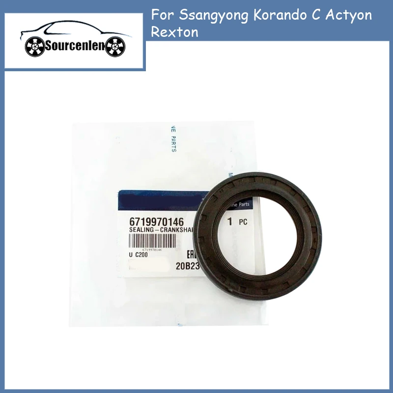 Brand New Genuine Crankshaft Front Oil Seal 6719970146 for Ssangyong Korando C Actyon Rexton 67199-70146