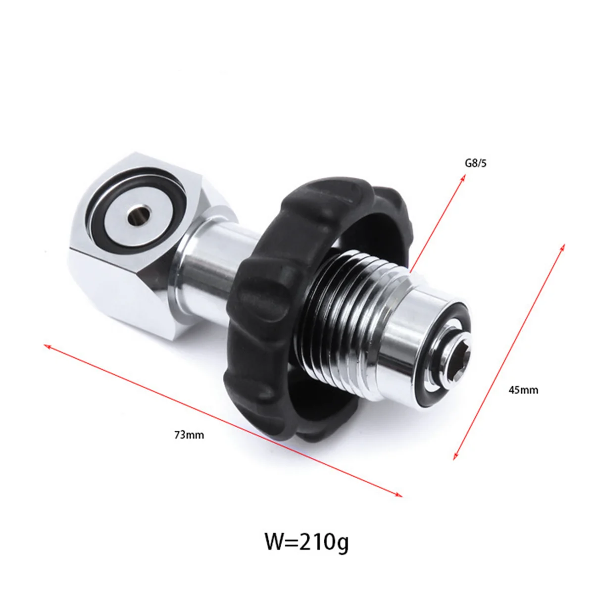 Cilindros de mergulho bcd din para adaptador de enchimento de jugo válvula adaptadora de enchimento de tanque 300bar din para jugo padrão