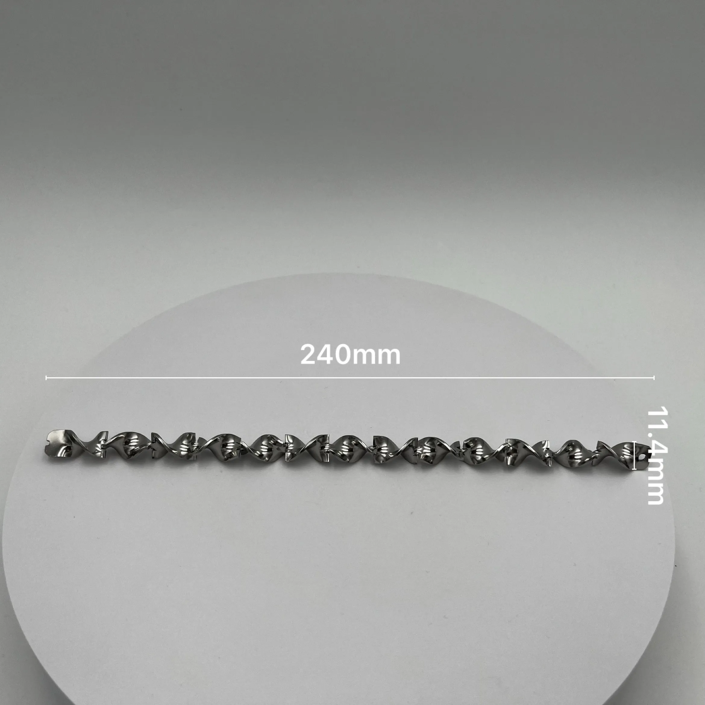 1PC Nominal Ø11.5mm x 240mm long, 13 elements SUS304 Spiral Static Mixer Section