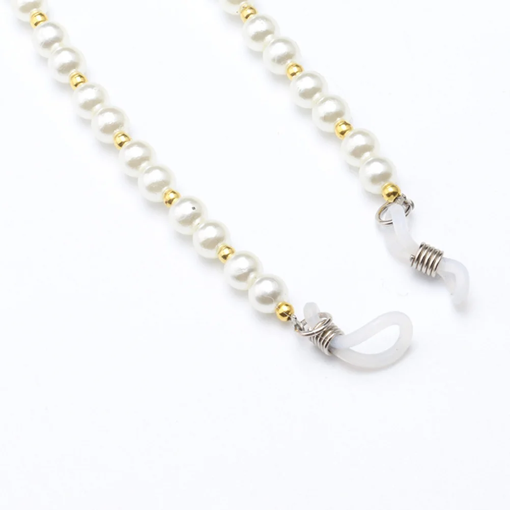 

Eyeglass Chain Pearl All-Match Eyewear Rope Design Anti-Slip Glasses Strap All-Match Eyewear Rope Hanging Holder Accessory