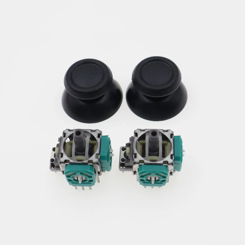 1Set 3D Analog Joystick Sensor Module With Multi‑Color Thumb Stick Caps For PS4 Controller Repair Replacement Gamepad Parts