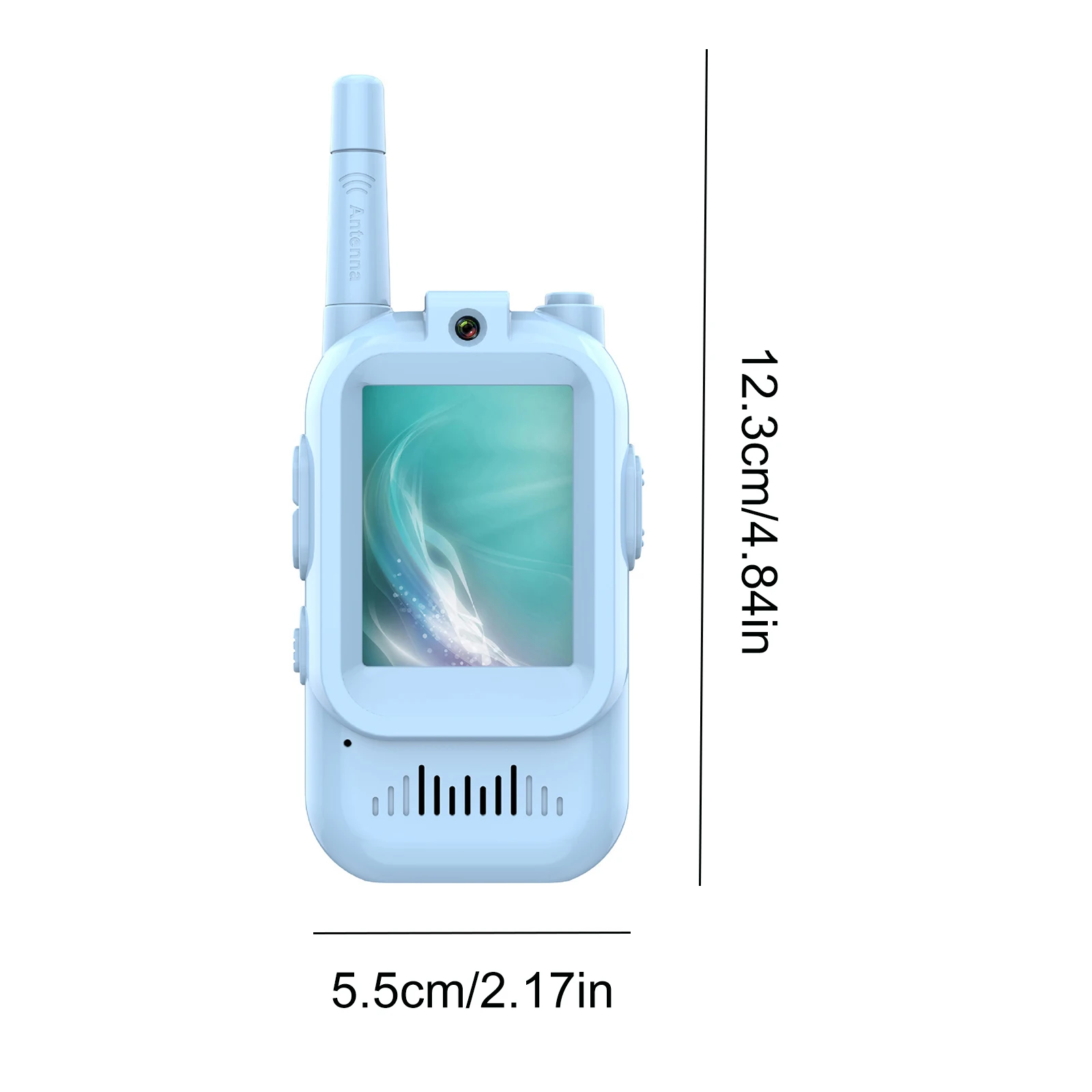 Citofono portatile per bambini con videocitofono Walkie Talkie Schermo da 2 pollici per ragazzi e ragazze di 3 4 5 6 7 8 anni