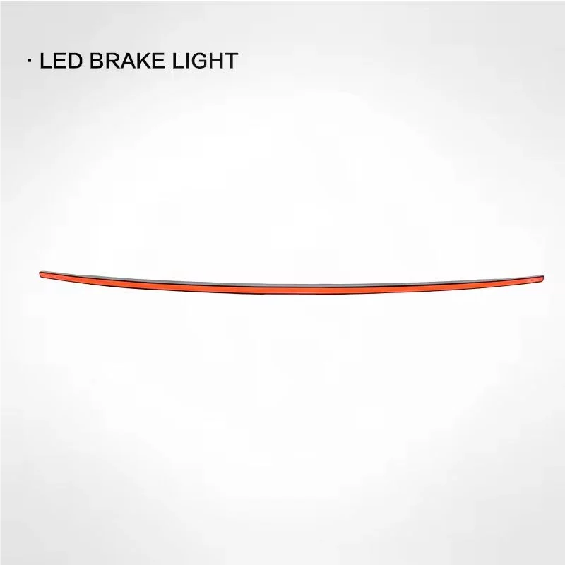 ل تسلا نموذج 3 2024 من خلال الضوء الخلفي المتدفقة الديناميكية بدوره الفرامل الخلفية الذيل إضاءة صندوق السيارة بار ملحقات مصابيح السيارات