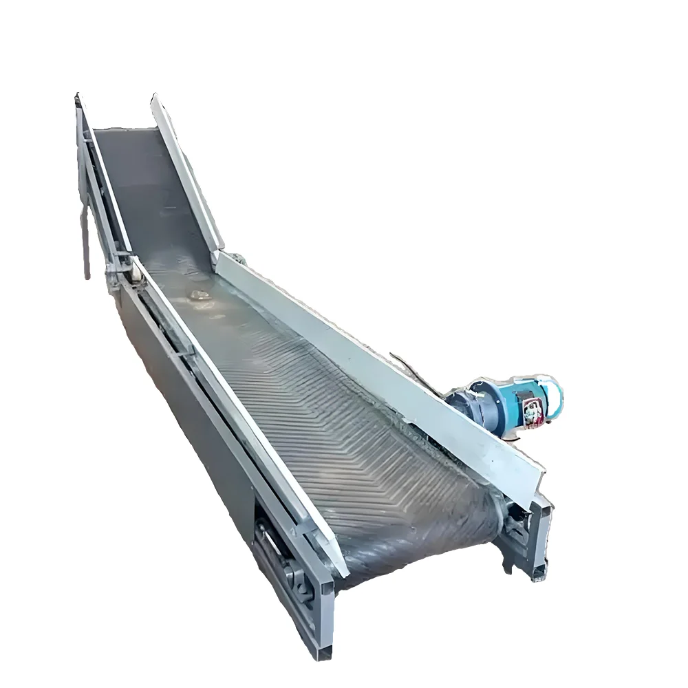 

Electric Mobile Belt Conveyor Divided Into Sides and Without Side with Big Convey Capacity for Sludge Treatment