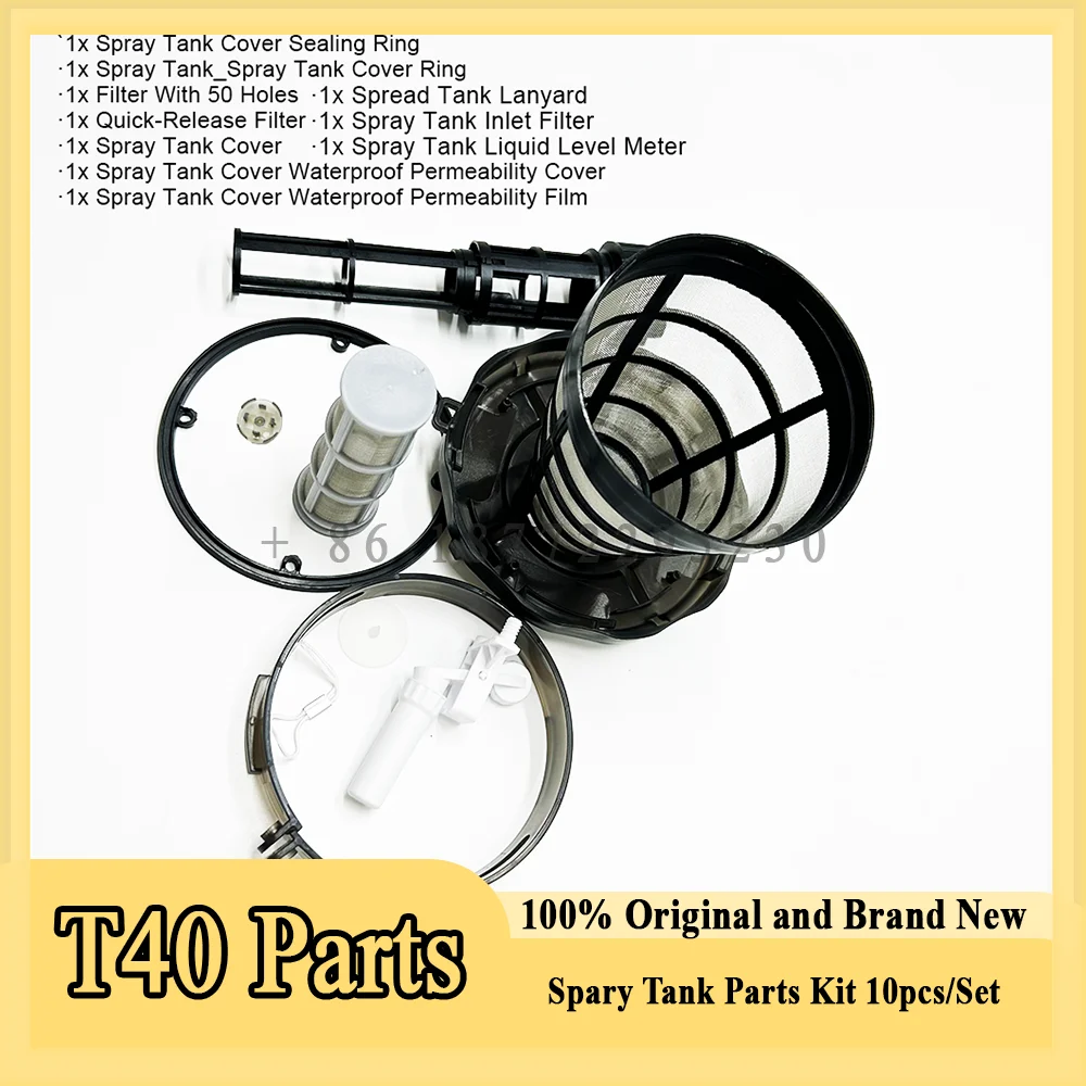 Original T40 Water Tank Parts Kit 10 Piece Set for Dji T40 Agriculture Drone Accessories Repair Parts 100% Brand New