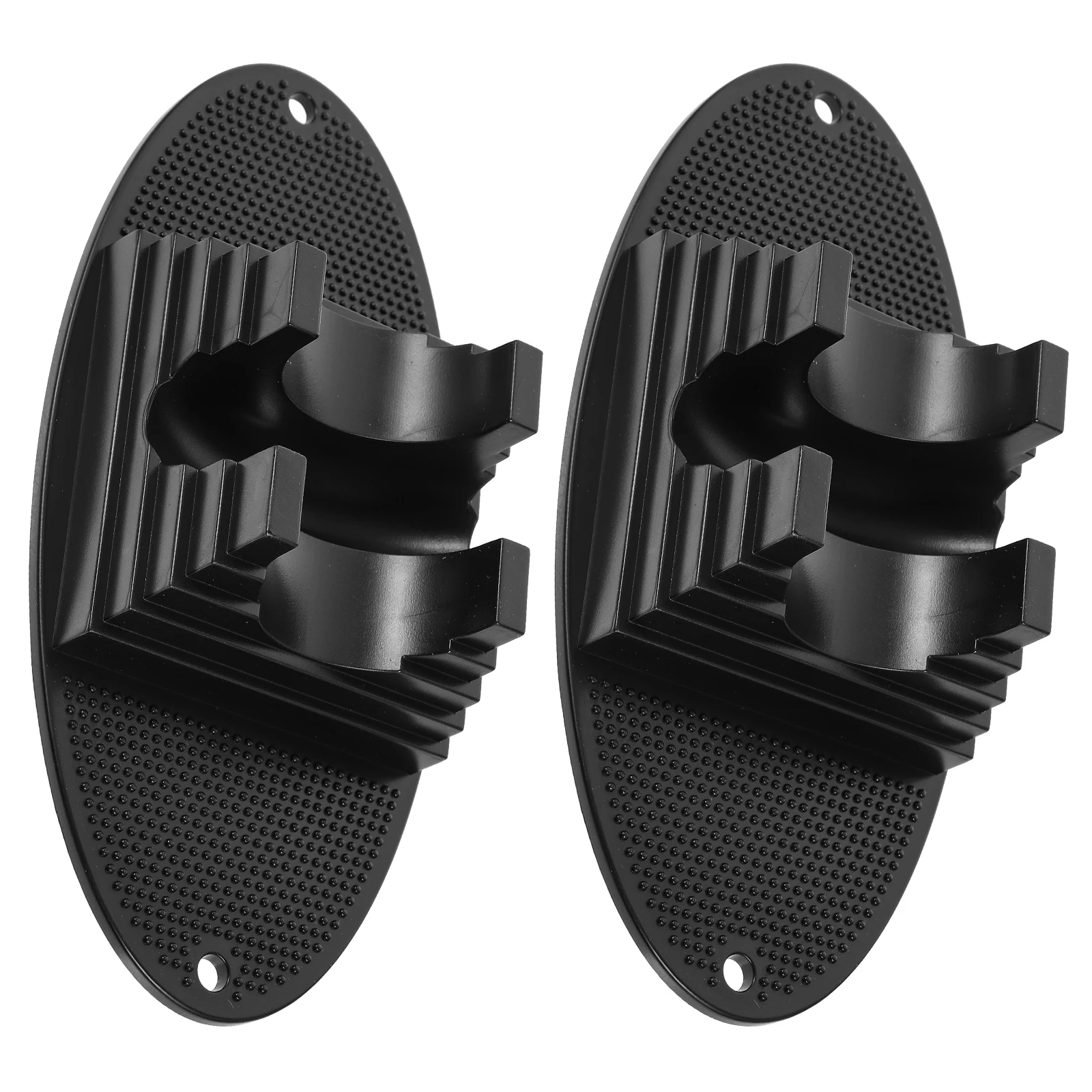2pcs Black Parking Rack for Scooter Wheels Stand Portable Plastic Holder Lightweight Practical Scooter Support