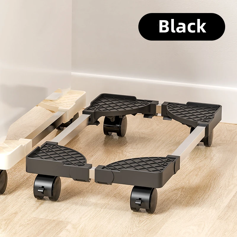 1PC Computer Tower Stand Adjustable Mobile CPU Stand CPU Holder PC Tower Stand with Rolling Caster Wheels PC Floor Riser Stand