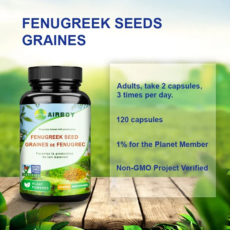 Fenugreek Seed - Increase Milk Supply, Relieve Gas, Traditional Lactation Support