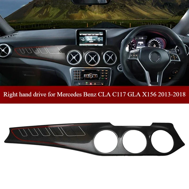 

Правый привод для Mercedes-Benz CLA C117 GLA X156 2013-2018, наклейка на декоративную панель центрального прибора управления