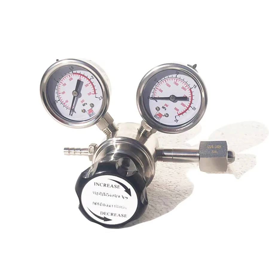 

Economical Pressure Regulators Laboratory Gas Cylinder Pressure Reducing Valve Gas Pressure Regulators