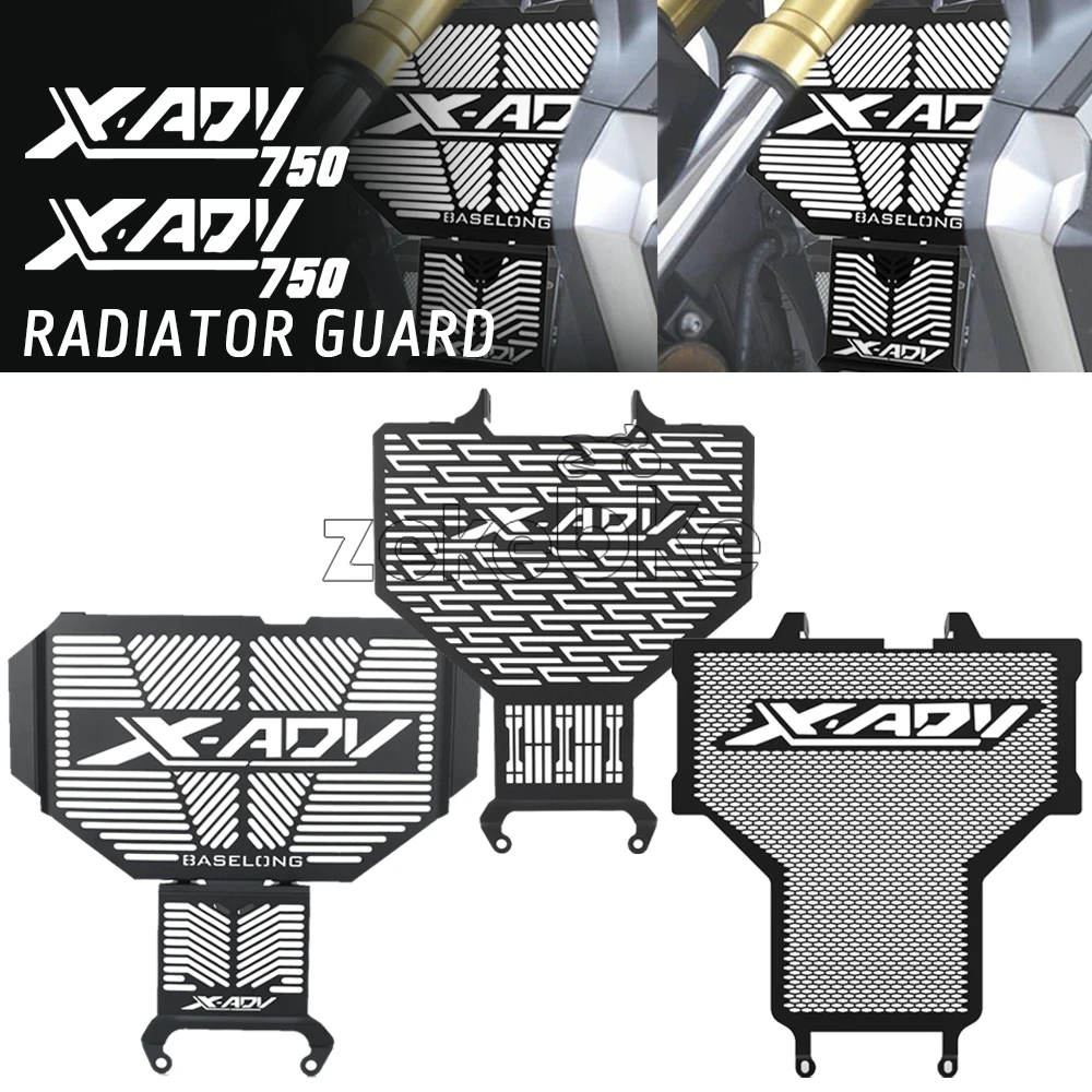 

2026 Motorcycle Radiator Core Guards Grille Cover Protection FOR HONDA XADV750 2017-2020 XADV 750 X-ADV 750 2021-2024 2025 2027