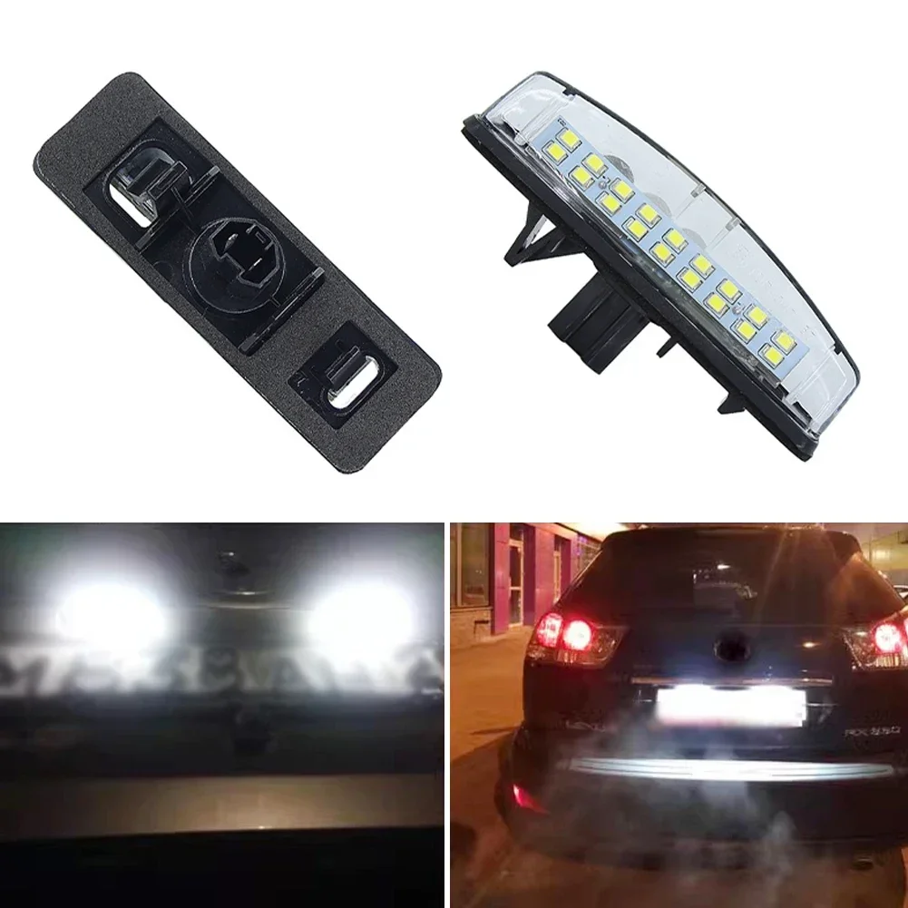 CanBus Led Car License Plate Light Bulb for Toyota Camry 40 V40 XV40 Aurion XV40 Prius Echo Belta Universal 12V