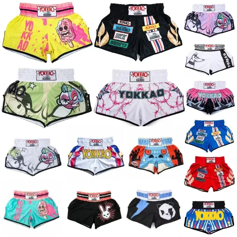 

EVERBOUT Boxing shorts MMA fighting Sanda running fitness combat training men's and women's Muay Thai quick drying sports shorts