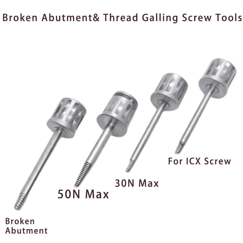 Dental Broken Abutment Thread Galling Screw Extractor Tools Dental Implant SOS Too
