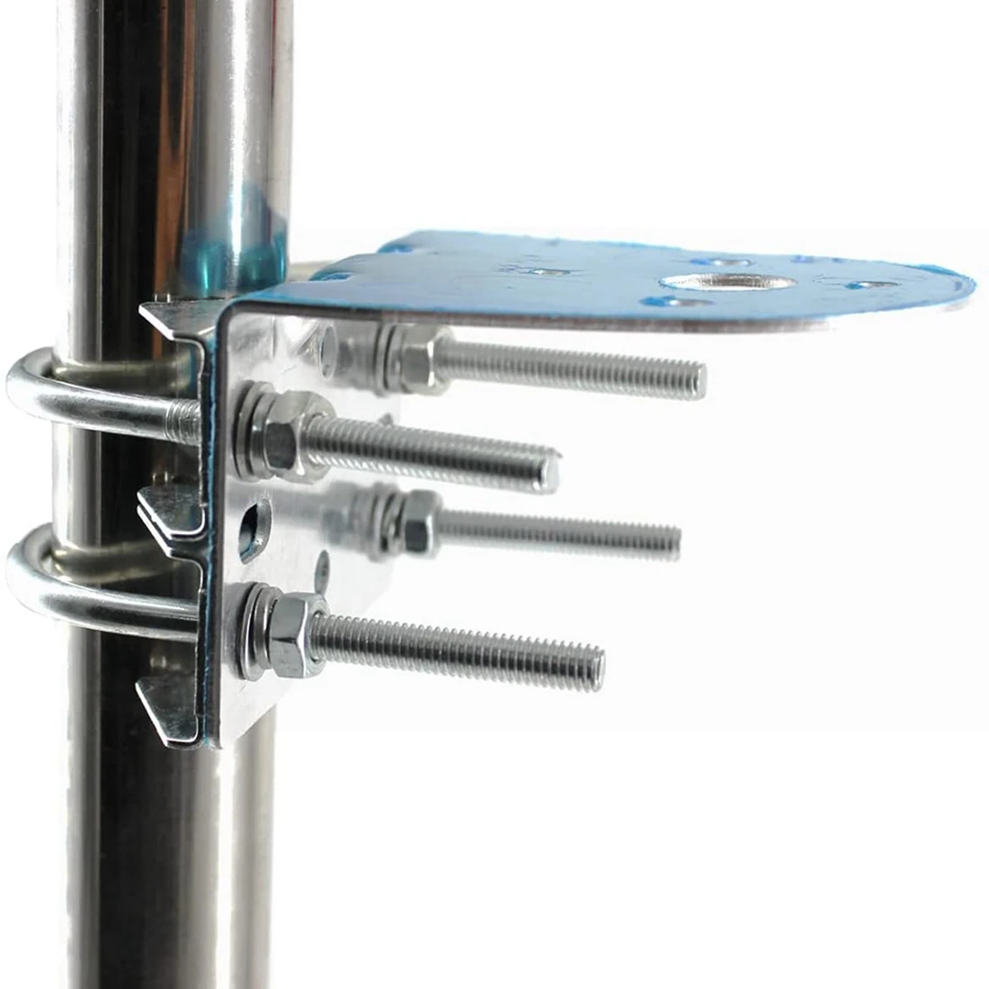 เสาอากาศเสาแคลมป์ U-Bolts สําหรับแฮม UHF VHF CB Cellular Trucker เสาอากาศ, เสาอากาศ Mount Bracket สําหรับ N หญิงประเภท
