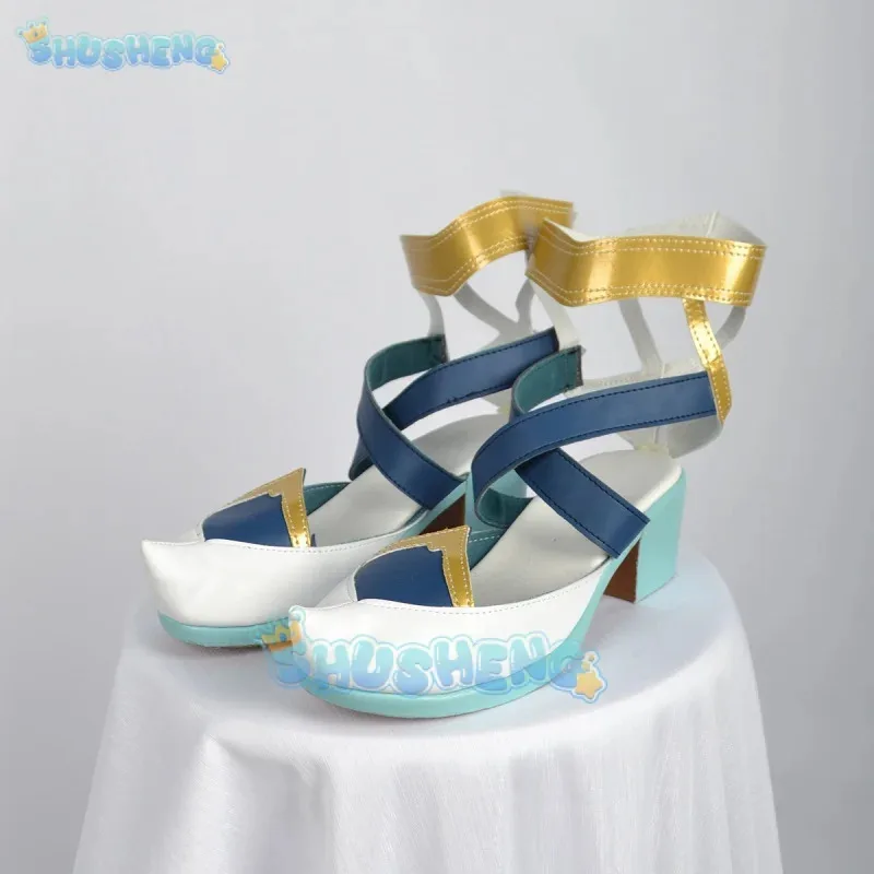 sisi 2233Genshin Impact cos Faruzan cosplay Anime game character shoes