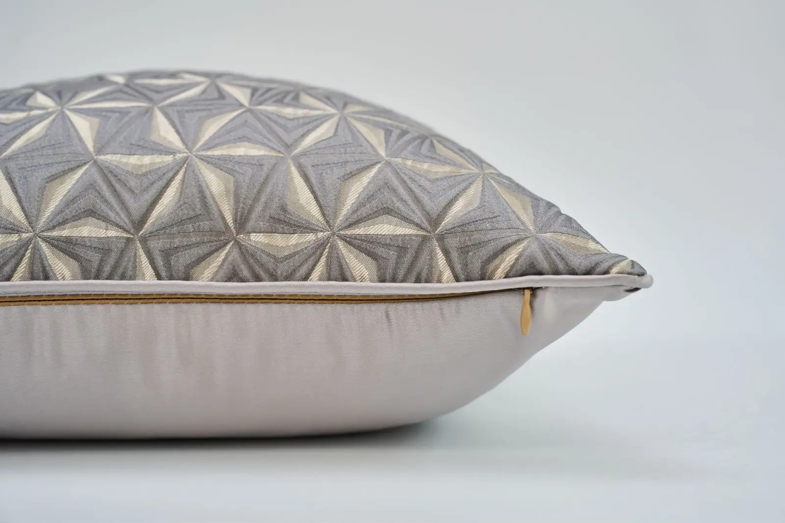 Luxury Sofa Cushion Cover Gold and Grey Pillow Covers for Home Decoration 45x45cm